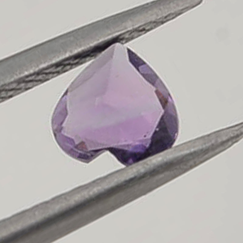3.30 Carat Purple Color Heart Amethyst Gemstone