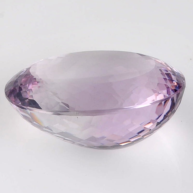 95.32 Carat Oval Light Purple Amethyst Gemstone