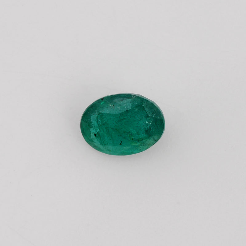 Oval Green Color Emerald Gemstone 2.77 Carat
