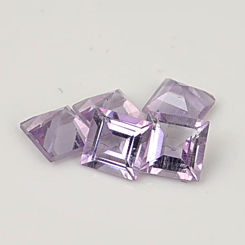 1.45 Carat Purple Color Square Amethyst Gemstone