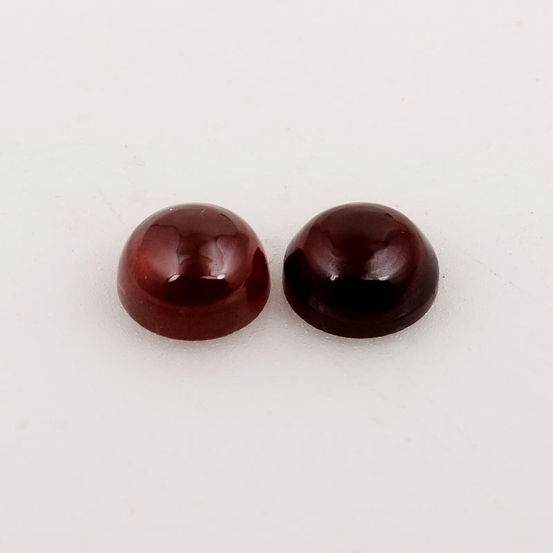 Round Red Color Garnet Gemstone 1.50 Carat