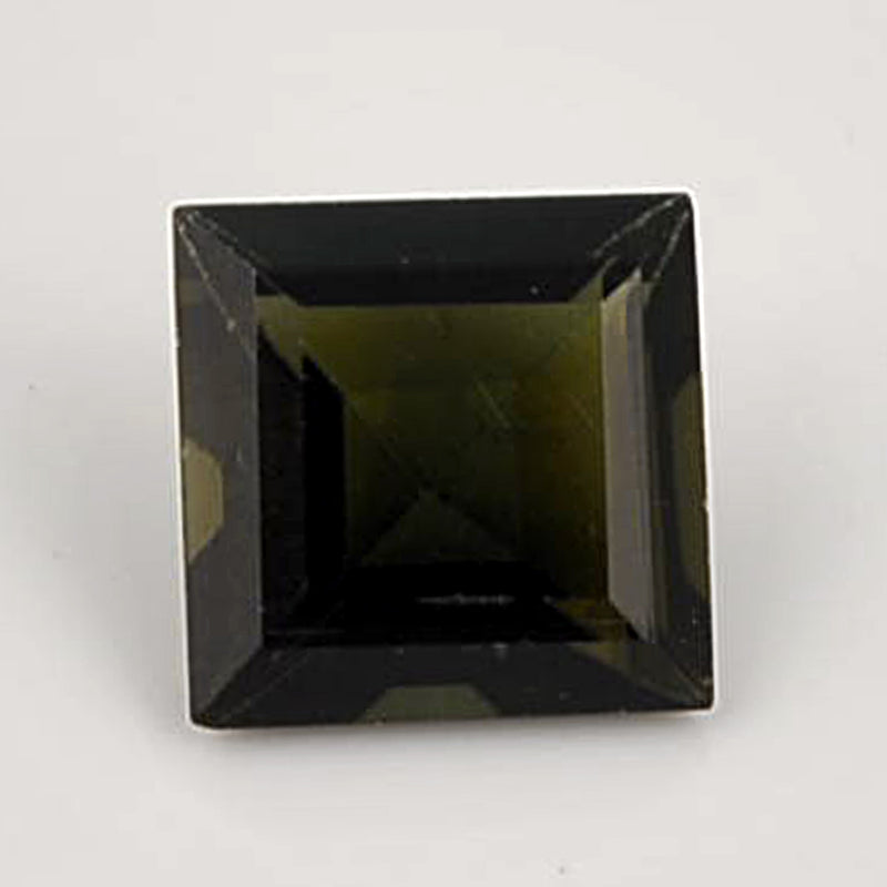 1.60 Carat Green Color Square Tourmaline Gemstone