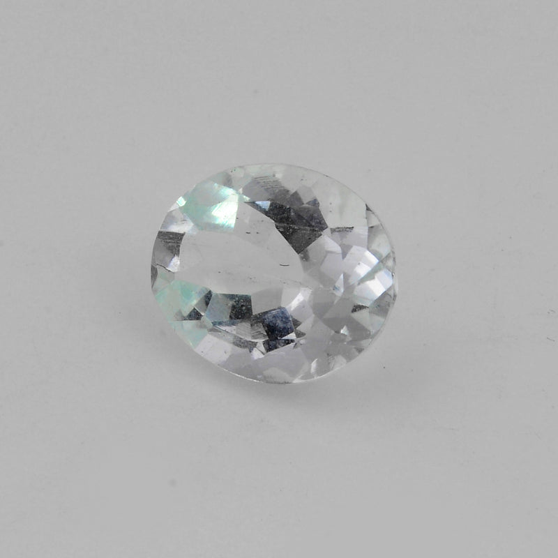 2.93 Carat Blue Color Oval Aquamarine Gemstone