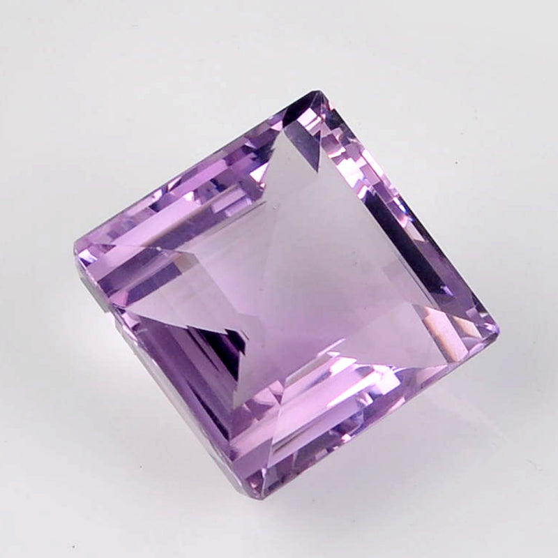 39.68 Carat Square Purple Amethyst Gemstone