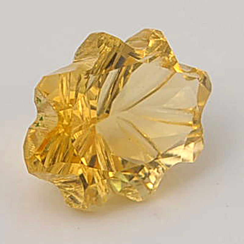 4.34 Carat Yellow Color Fancy Citrine Gemstone