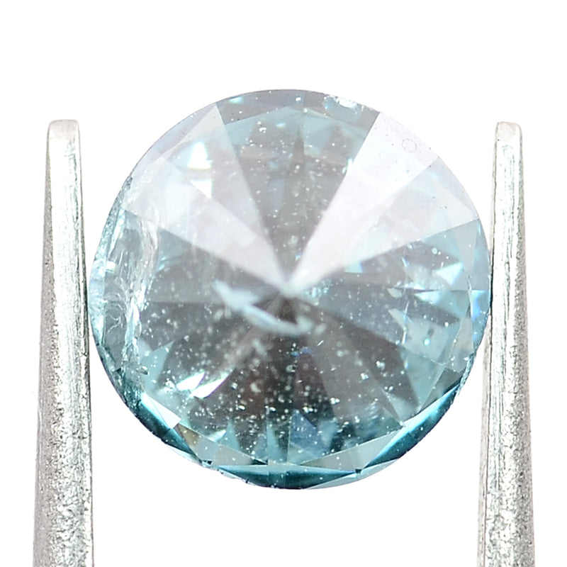 Round Fancy Intense Blue Color Diamond 0.80 Carat - ALGT Certified