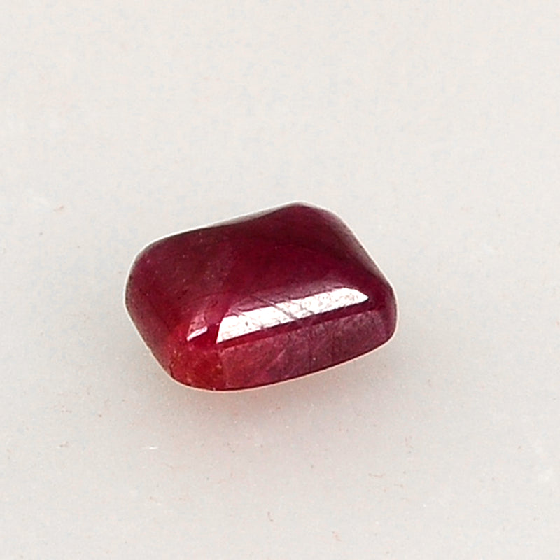 5.00 Carat Red Color Octagon Ruby Gemstone