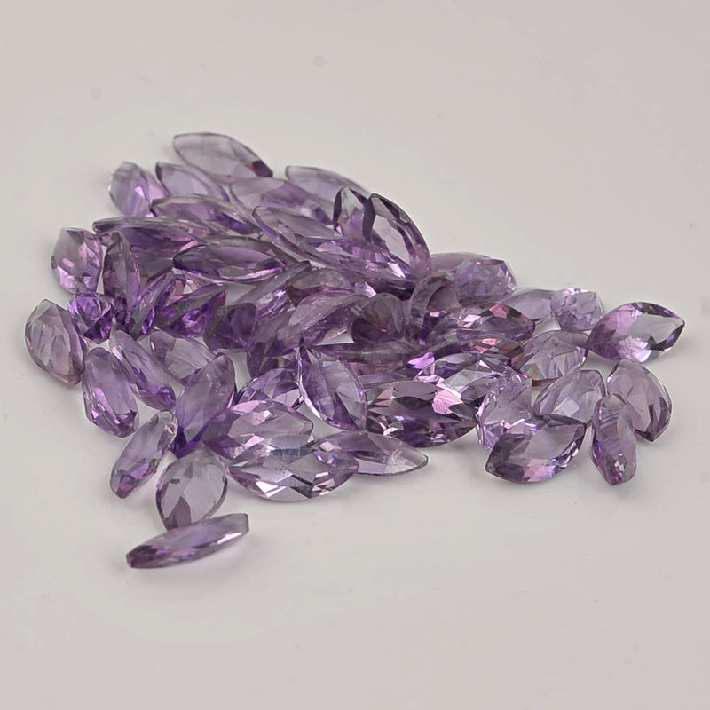 49.20 Carat Purple Color Marquise Amethyst Gemstone