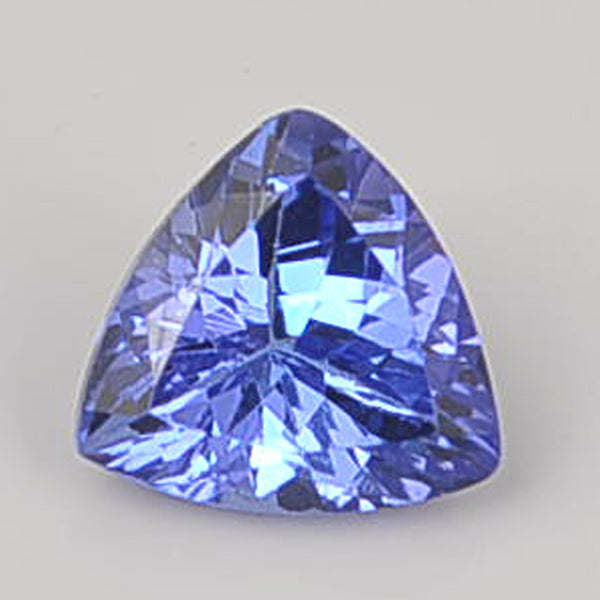 1 pcs Tanzanite  - 1.02 ct - Triangle - Bluish Violet