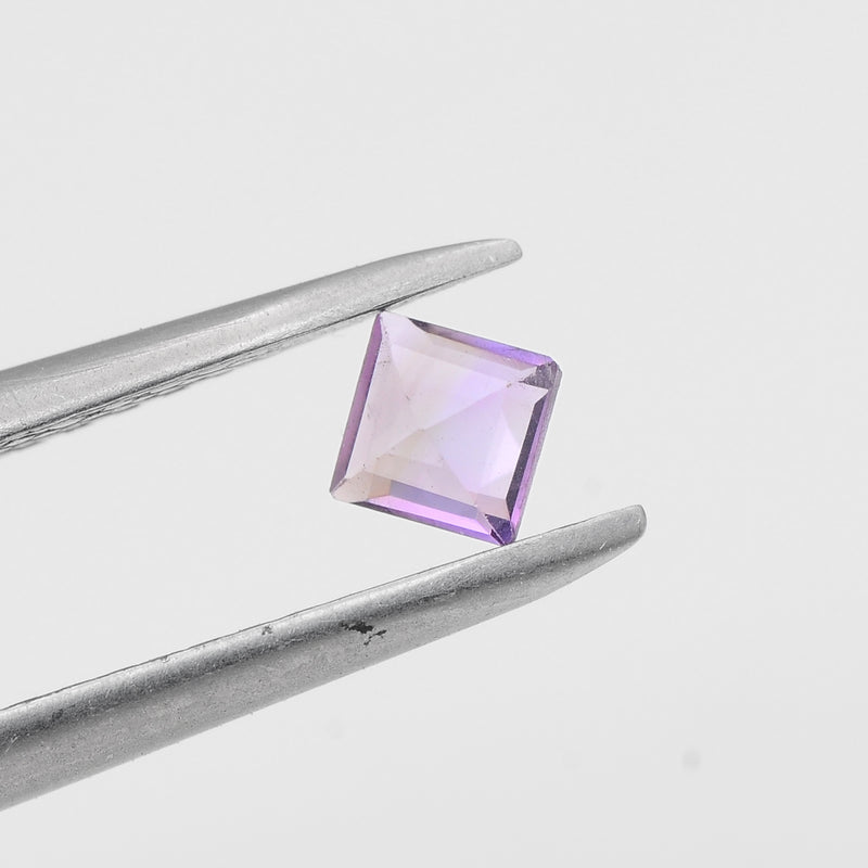 Square Purple Color Amethyst Gemstone 2.00 Carat