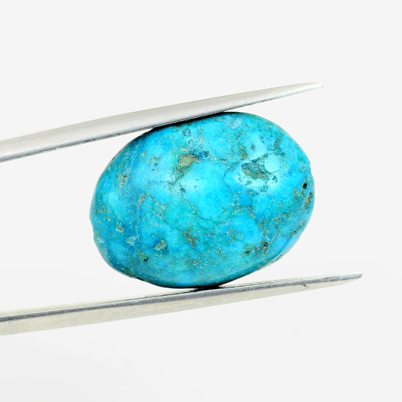 Bead Blue Color Turquoise Gemstone 17.05 Carat