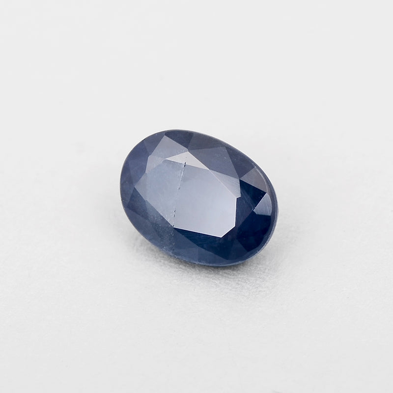 Oval Blue Color Sapphire Gemstone 1.19 Carat