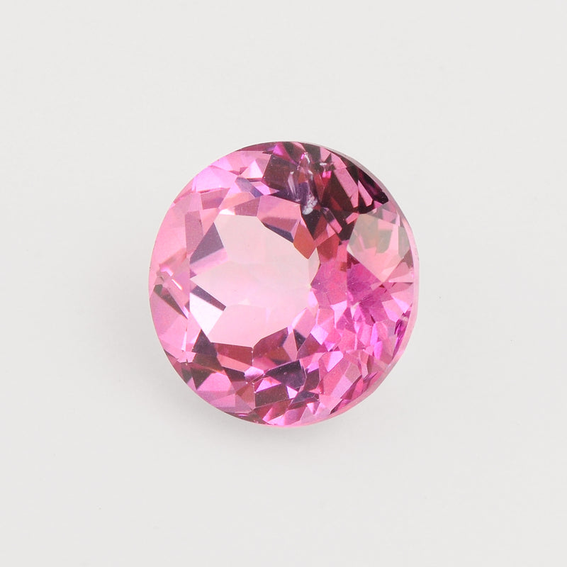 Round Pink Topaz Gemstone 10.86 Carat