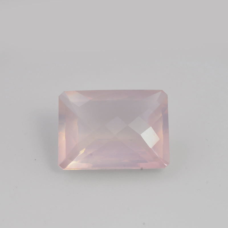 44.10 Carat Pink Color Octagon Rose Quartz Gemstone