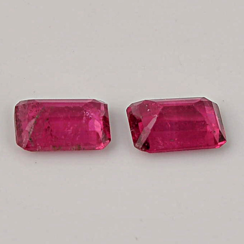 1.03 Carat Pink Color Octagon Tourmaline Gemstone