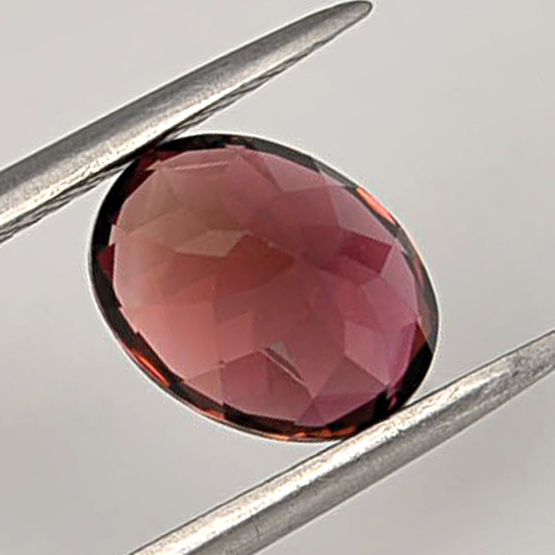 4.25 Carat Pink Color Oval Tourmaline Gemstone