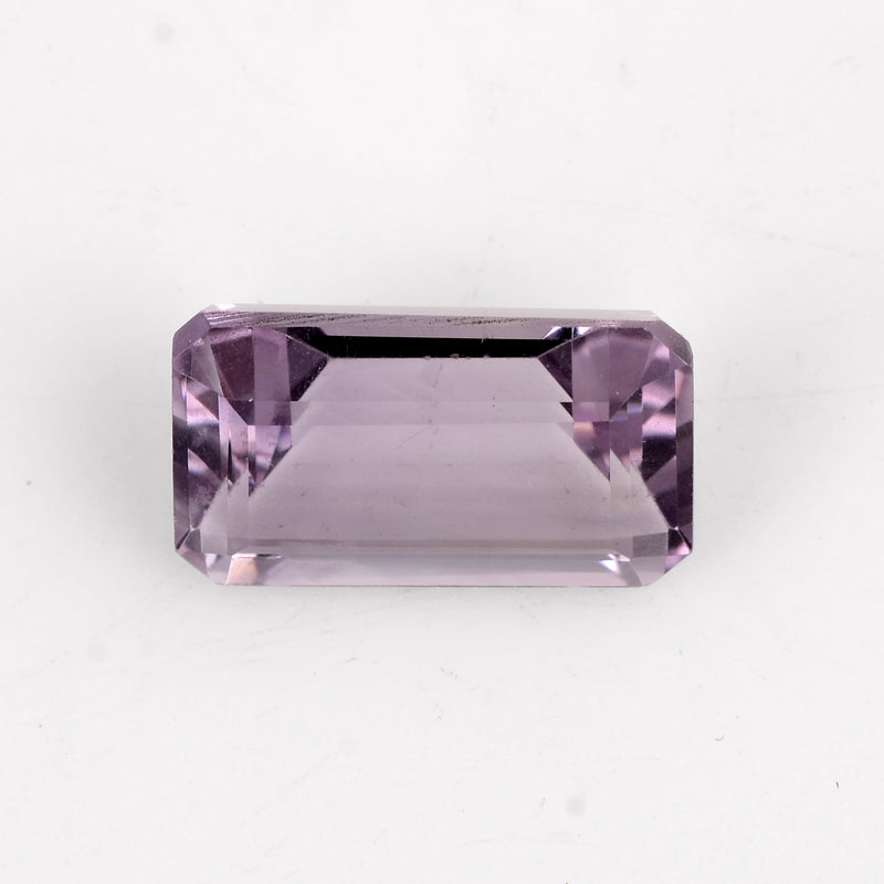 8.65 Carat Pink Color Octagon Amethyst Gemstone