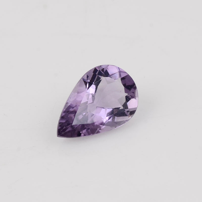 3.50 Carat Purple Color Pear Amethyst Gemstone