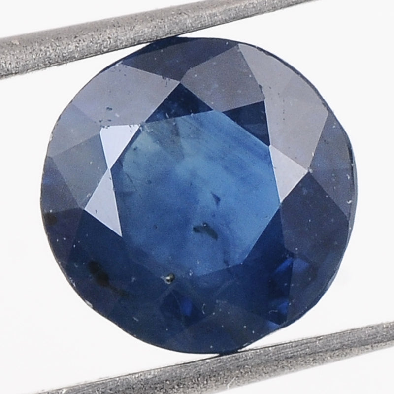 2 pcs Sapphire  - 1.45 ct - ROUND - Blue
