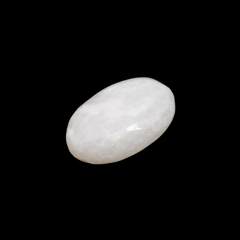 65.65 Carat White Color Oval Agate Gemstone