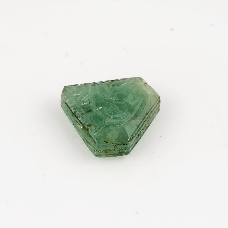 1 pcs Emerald  - 15.7 ct - Fancy - Green