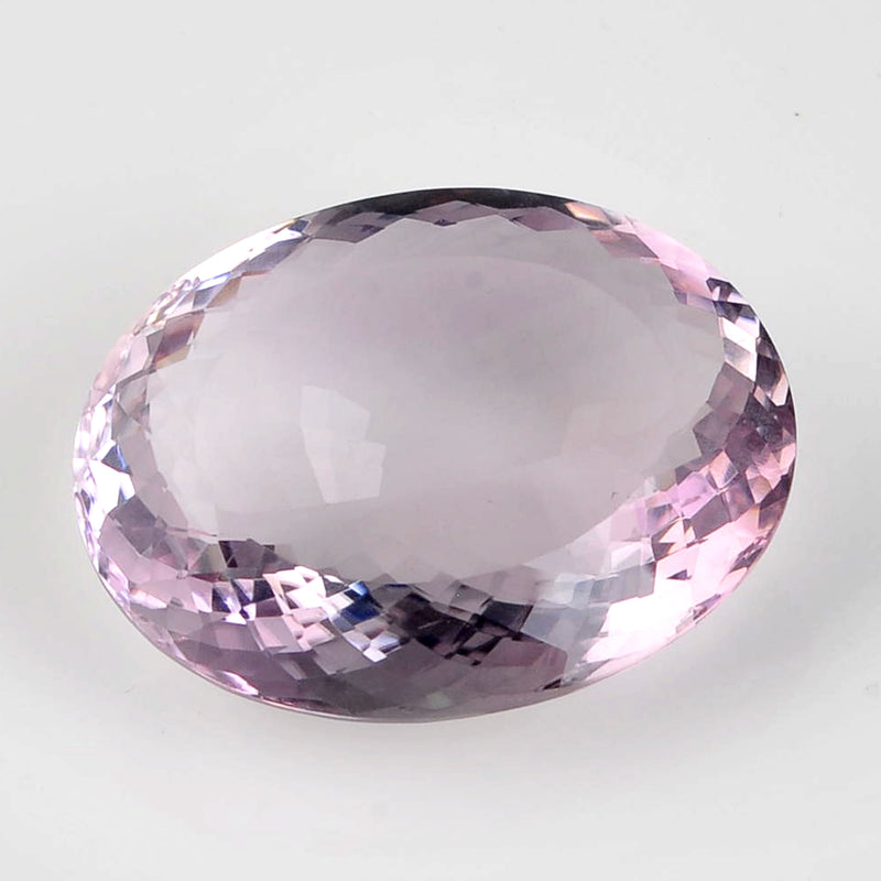 83.59 Carat Oval Light Purple Amethyst Gemstone