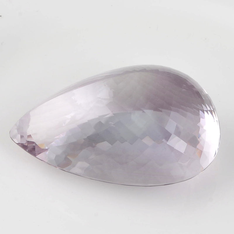 204.68 Carat pear Purple Amethyst Gemstone