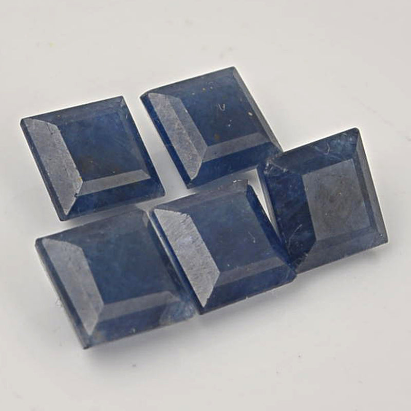 12.85 Carat Blue Color Square Sapphire Gemstone