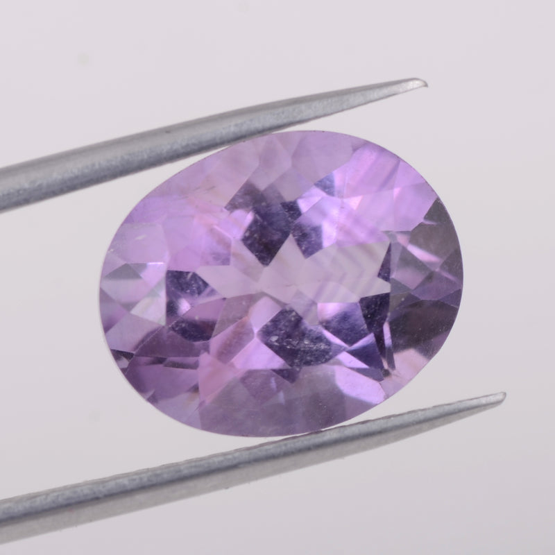 55.84 Carat Oval Purple Amethyst Gemstone