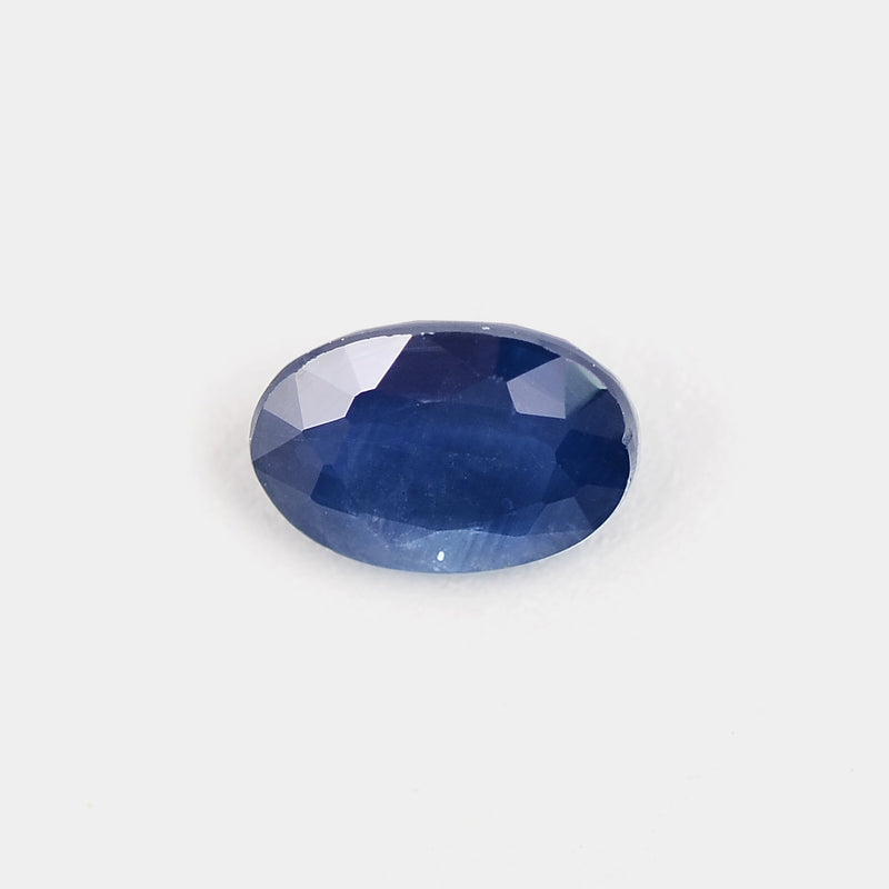 Oval Blue Color Sapphire Gemstone 1.05 Carat