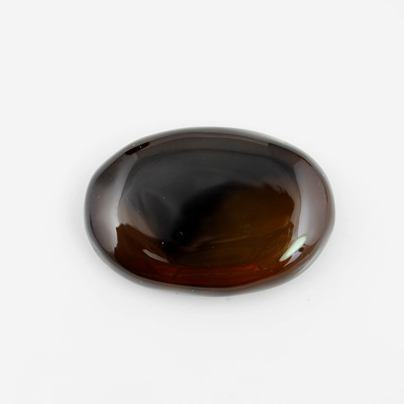91.5 Carat Brown Color Oval Botswana Agate Gemstone