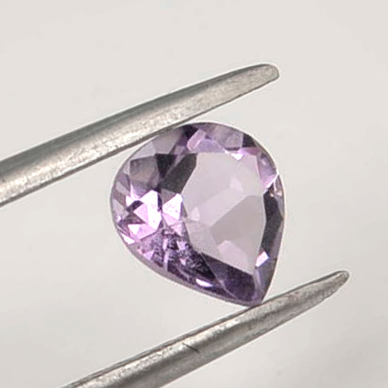 3.35 Carat Purple Color Heart Amethyst Gemstone