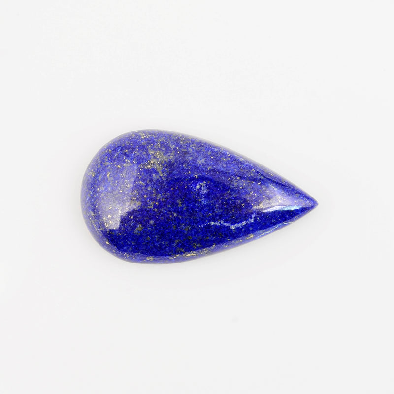 Pear Blue Color Lapis Gemstone 49.73 Carat