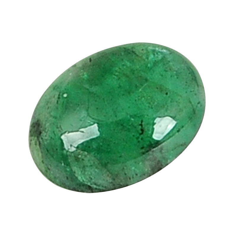Oval Green Color Emerald Gemstone 1.90 Carat