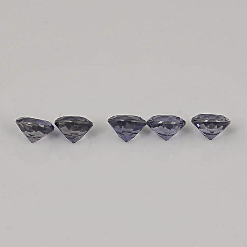 1.07 Carat Blue Color Round Iolite Gemstone