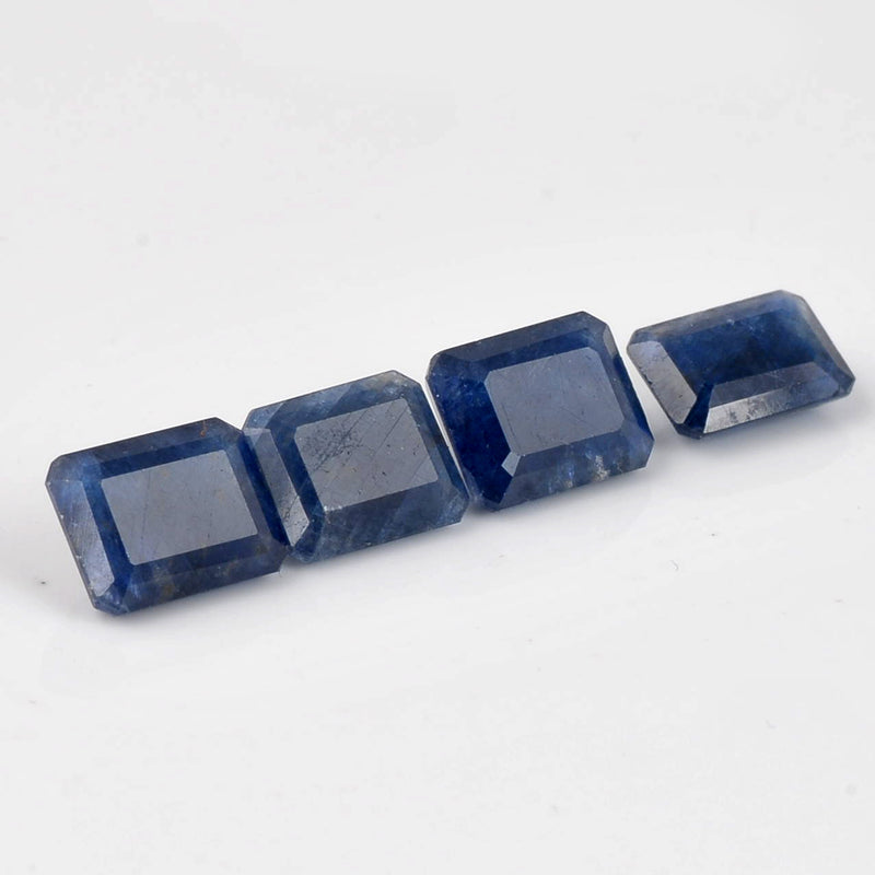 12.10 Carat Blue Color Octagon Sapphire Gemstone