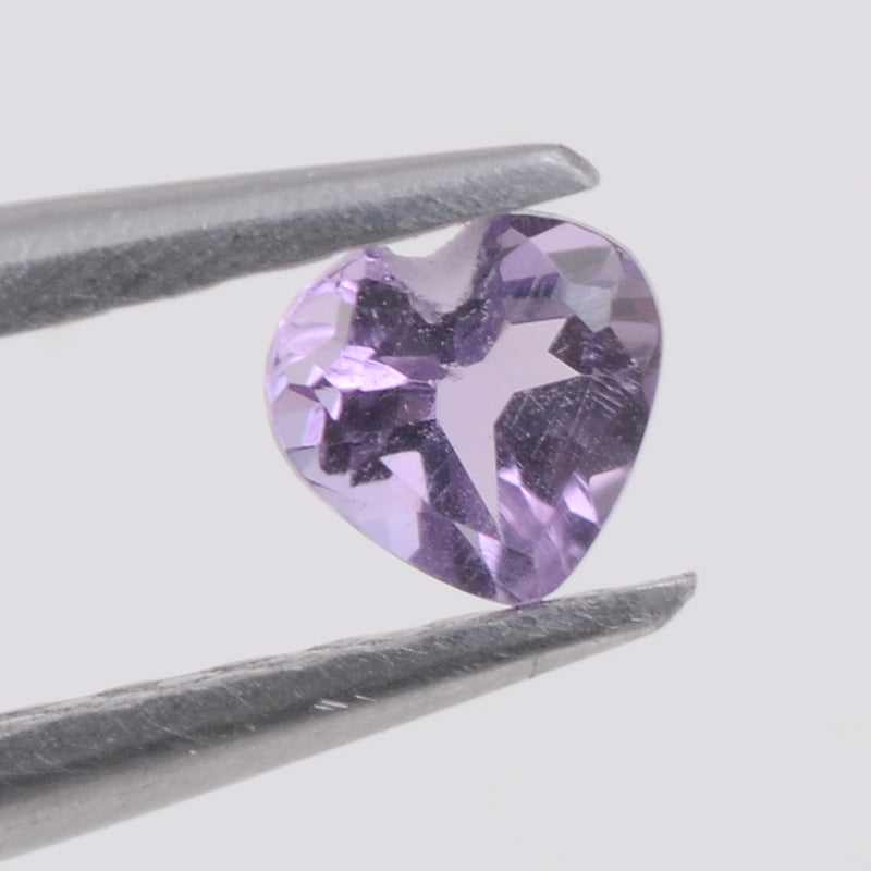 92.3 Carat Heart Purple Amethyst Gemstone