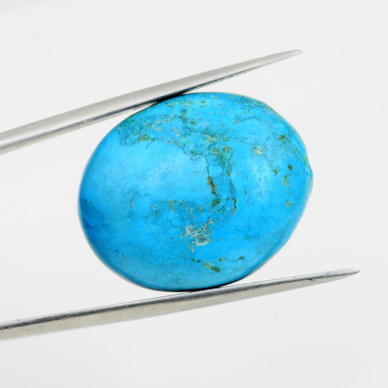 Bead Blue Color Turquoise Gemstone 30.80 Carat