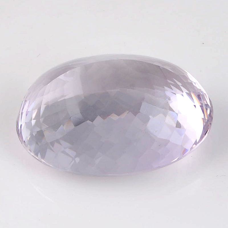 114.59 Carat Oval Light Purple Amethyst Gemstone