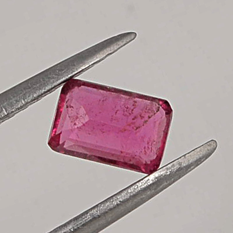 1.03 Carat Pink Color Octagon Tourmaline Gemstone