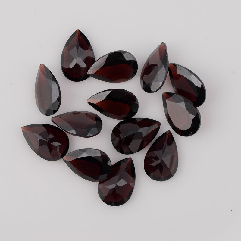42 Carat Pear Red Garnet Gemstone