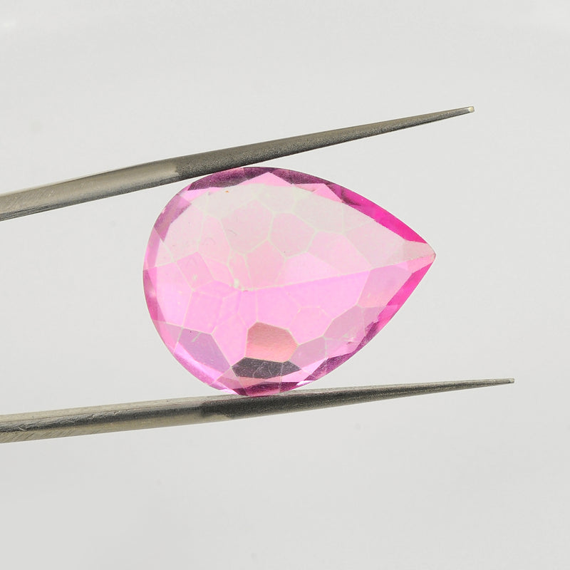 Pear Pink Topaz Gemstone 16.50 Carat
