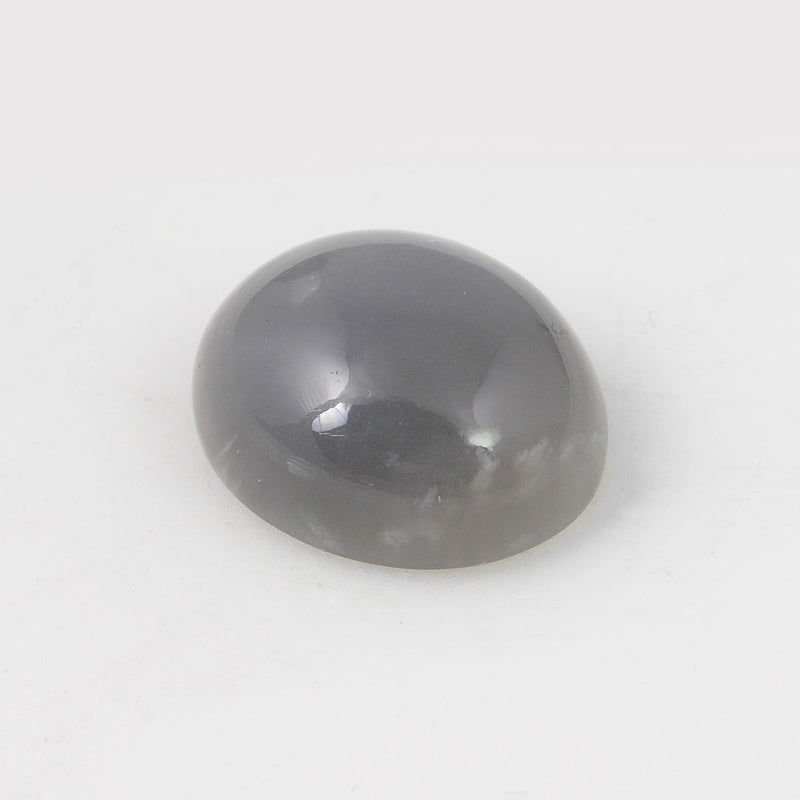 Oval Grey Moonstone Gemstone 12.40 Carat