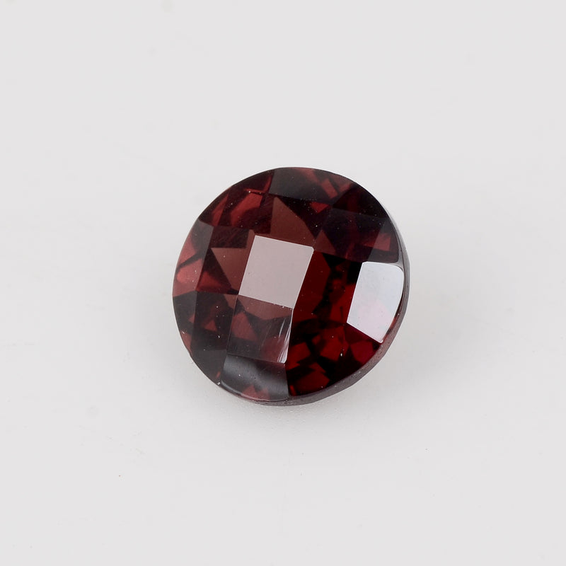4.50 Carat Red Color Round Garnet Gemstone