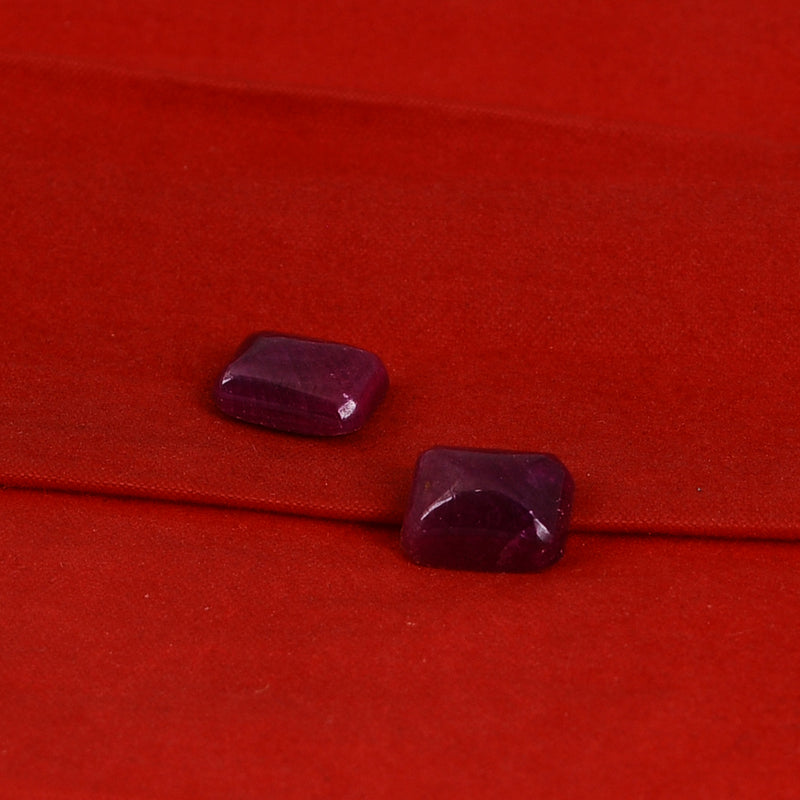 10.25 Carat Red Color Octagon Ruby Gemstone