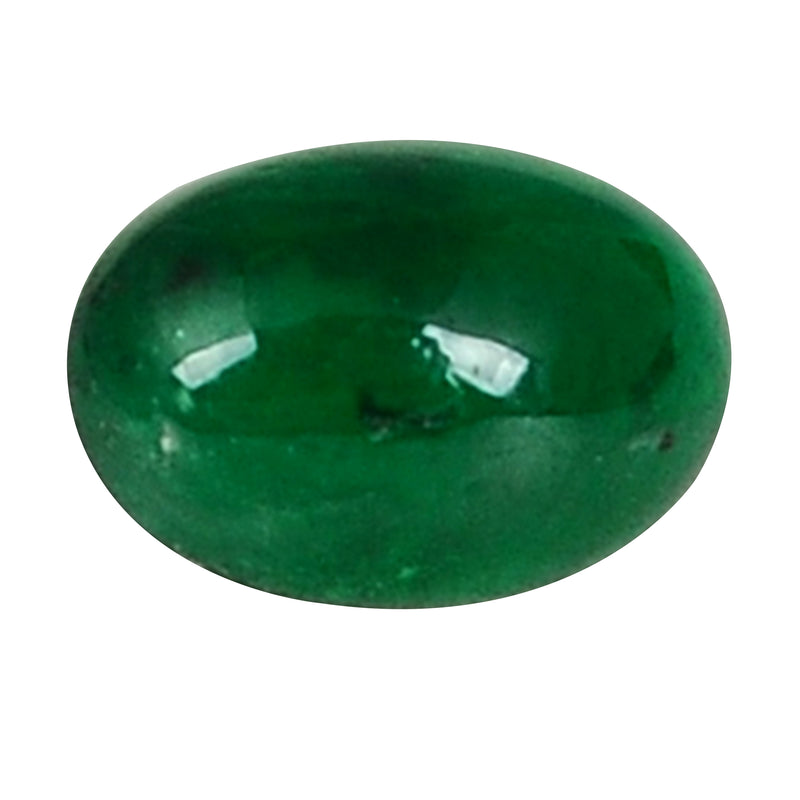 Oval Green Color Emerald Gemstone 0.95 Carat