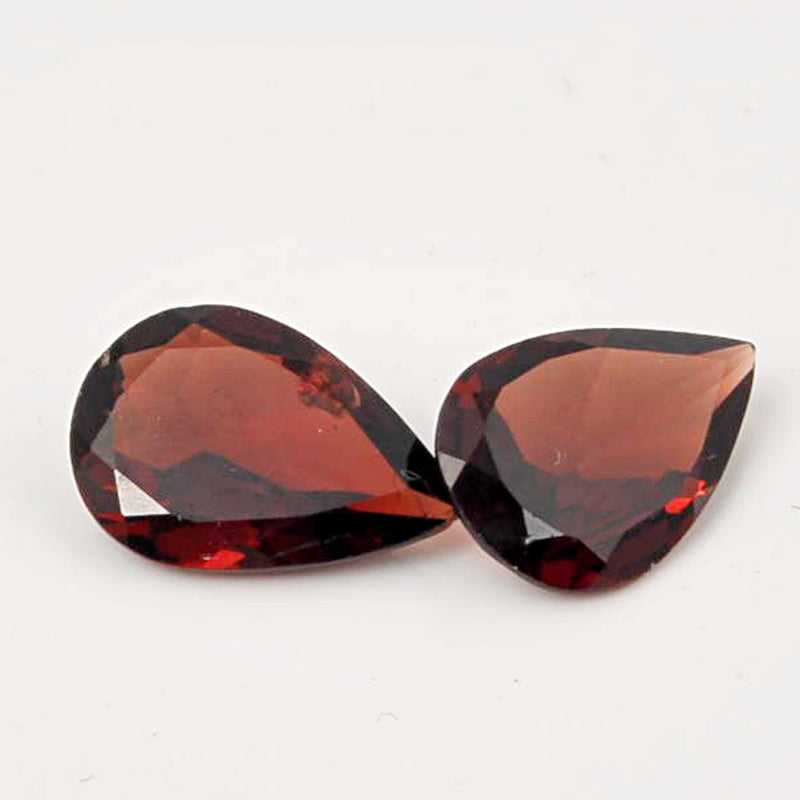 4.40 Carat Red Color Pear Garnet Gemstone