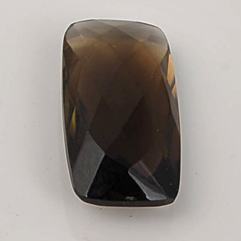 4.23 Carat Brown Color Oval Smoky Quartz Gemstone