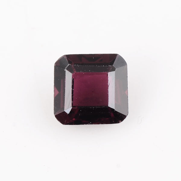 1 pcs Rubellite  - 1.62 ct - Octagon - Reddish Purple - Transparent