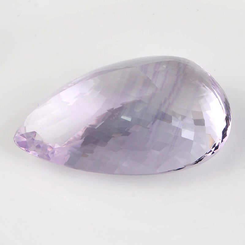 193.32 Carat pear Light Purple Amethyst Gemstone